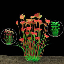Simulation Artificial Aquarium Plant Decoration Fish Tank Purple Plant Grass Ornament Underwater Water Weed Landscape Decor 2024 - buy cheap
