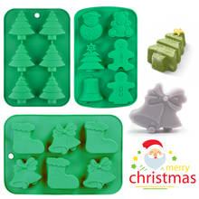 3 Style Cake Mould Silicone DIY Christmas Tree Decoration Bakeware Baking Moulds For Birthday Cake Baking Tray Tools for Cakes 2024 - buy cheap