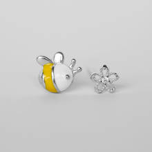 REETI-pendientes de plata de ley 925 con forma de abeja, joyería elegante para boda, moda, 2019 2024 - compra barato