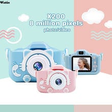 Mini câmera digital para crianças, câmera digital hd de desenho animado para crianças, brinquedos educacionais de câmera para crianças, melhor presente para meninos e meninas 2024 - compre barato