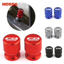 Tapas de vástago de válvula de neumático de rueda, cubierta hermética roja para HONDA CB1000R CB 1000R 2008-2020 2019 2018 2024 - compra barato