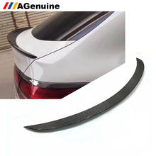 AG-P style high polish rear boot lip real carbon fiber rear trunk lip spoiler wing for Mercedes-Benz GLC Coupe 2024 - buy cheap