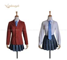 Kisstyle Fashion Tonari no Kaibutsu-kun Shizuku Mizutani Girl School Uniform Cosplay Costume 2024 - buy cheap