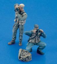 1/35 Assembly Resin Figure Kit Photographers(2 figures) 2024 - buy cheap