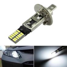 1pcs New Headlight 6500K HID White 24-SMD H1 LED Replacement Bulbs For Fog Lights Driving 2024 - buy cheap