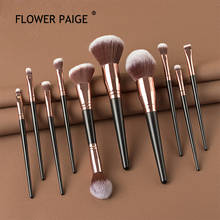 FLOWER PAIGE 7/10/15Pcs Makeup Brushes Set  Face Beauty Eyeshadow Blush Powder Foundation Cosmetics Make Up Brush Tools Kit 2024 - buy cheap