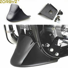 ZORBYZ-cubierta de guardabarros frontal para motocicleta, cubierta de carenado inferior de color negro mate para Harley Sportster 1200 XL Iron 883 2004-2015 2024 - compra barato