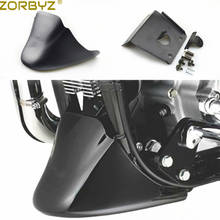 Zorbyz protetor de para-lama frontal preto fosco para harley sportster 1200 xl iron 883 2004 1994-2019 2024 - compre barato