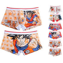 Anime Son Goku Kakarotto Cosplay Underpants Boxer Shorts Man cotton Male Panties Breathable Funny Mens Underwear 2024 - buy cheap