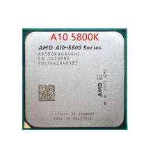 Free shipping  A10-5800K A10 5800K CPU Processor 3.8GHz FM2 AD580KWOA44HJ 100W 32nm quad Core Desktop CPU 2024 - buy cheap