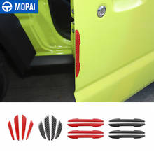 MOPAI Carbon Fiber Stickers for Suzuki Jimny 2007+ Car Anti-collision Strip Cover for Suzuki Jimny 2019+ Exterior Accessories 2024 - buy cheap