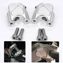 CNC Aluminum Motorcycle Handlebar Risers Bar Clamp Extend Adapter With Bolts for BMW F700GS F650GS F800GS F800R F800GT F 700 800 2024 - buy cheap