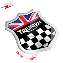 Adesivo de corrida para moto triumph 675 765, 800, 900, street twin speed tripla rs, 3d, com jack, para motocicleta 2024 - compre barato
