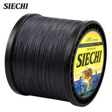 SIECHI-sedal trenzado de 4 hebras, 300M, 500M, 1000M, Multicolor, multifilamento japonés 2024 - compra barato