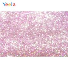 Yeele luz rosa com glitter bokeh, decoração para casamento, bebê, retrato, fundo fotográfico personalizado para estúdio de fotografia 2024 - compre barato