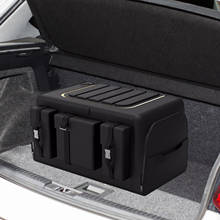 Universal Car Trunk Organizer With Lid Super Strong & Durable Foldable Nonslip Cargo Storage Box For Auto Trucks SUV Trunk Boxes 2024 - buy cheap