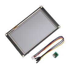 Módulo de pantalla LCD para Raspberry Pi, NX8048K050, 5,0 pulgadas, Nextion mejorada, HMI, inteligente, UART, prensa en serie, TFT 2024 - compra barato
