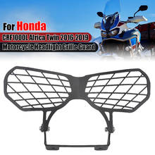 For Honda CRF1000L CRF 1000L CRF1000 L Africa Twin Motorcycle Headlight Grille Guard Head Light Protection Cover 2016 2017-2019 2024 - buy cheap