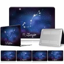 For Apple Macbook Air 11/13/Pro 13/15/Pro 16 A2141/Macbook 12"(A1534) Dust-proof Print Constellations Pattern Series Laptop Case 2024 - buy cheap