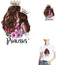 Queen Mom&Girl Iron On Transfers For Clothing washable Heat Transfers Decoration Stickers Thermo Patches For T-shirt Accessory 2024 - buy cheap