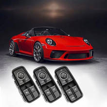 Elevador de ventana de coche para Porsche Panamera, Cayenne BOXSTER 718, elevador Ventana de automóvil, interruptor de Control de ventana, dispositivo de elevación con botón 2024 - compra barato