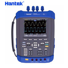 Hantek DSO8202E 6 in 1 200MHz oscilloscope bandwidth 1GS/s sample rate 5.6 inch TFT Color LCD Display 2CH handheld oscilloscope 2024 - buy cheap