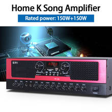 KYYSLB 350W*2 4-16ohm Digital Amplifier Professional High-power Home KTV Amplifier Bluetooth K Song Kara OK Subwoofer Audio 2024 - buy cheap