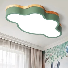 Macaron color LED Ceiling Lights For Child room Living Room cloud shape With Remote Control Ceiling Lamp Lighting Fixtures 2024 - buy cheap