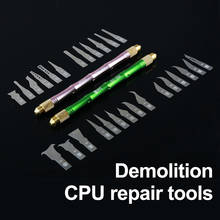 Bst 69A 27pcs Blades Craft Cutting Knife DIY Carving Knife demolition CPU repair Model Repairing tools for phone repair tools 2024 - buy cheap