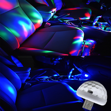 Luz LED para techo de coche, proyector de atmósfera láser estrellado, USB, decoración automática, decoración nocturna para el hogar, accesorios para coche 2024 - compra barato