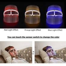 3 Colors Photon Therapy LED Facial Mask Skin Rejuvenate Facial SPA Therapy Mask Anti Acne Wrinkle Tighten Facial Beauty Machine 2024 - buy cheap