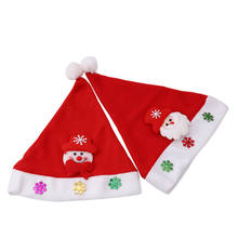Счастливого Рождества Санта Клаус снеговик, рождественские украшения для дома 2021 новогоднее; рождественское шляпа Декор Kerst украшения подарок 2024 - купить недорого