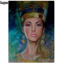 Full Square Drill 5D DIY Diamond Painting Queen of egypt 3D Round stone Diamond Embroidery Cross Stitch rhinestone mosaic Decor 2024 - buy cheap