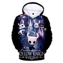 Hot Hollow Knight 3D Prined Hoodies Men/Women Fashion New Popular Personality Anime Hoodie Harajuku Yin Yang Zipper Sweatshirts 2024 - buy cheap