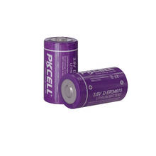 4 pces 34615 er34615 batteria 3.6v 19000mah d tamanho lisocl2 19a bateria para o medidor de eletricidade, medidor de gás 2024 - compre barato