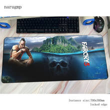 far cry padmouse Professional accessory 90x40cm mouse pad Domineering gaming enterprise rubber mats keyboard mouse mat gamer 2024 - buy cheap
