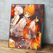 Home Decor Canvas Wall Art 1 Panel Painting Picture Printing Promised Neverland Modular Artwork Poster For Living Room No Frame 2024 - buy cheap