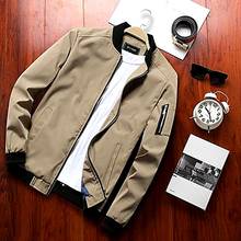 Winter 2020 new men's jacket casual sports men's jacket crew neck solid men's coat classic men's top high quality men's wear 2024 - buy cheap