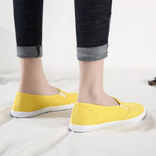Plus Size 42 Women Sneakers Slip on Shoes Woman Flats Canvas Loafers Candy Color Casual Shoes Female White Shoes zapatos mujerL 2024 - buy cheap