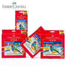 Faber-Castell Oil Pastel 12 /24/36/48 Color Hexagonal Wax Pens Flower Stick Kindergarten Baby Graffiti Pen Color Pen Color 2024 - buy cheap