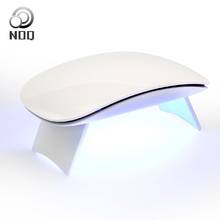 NOQ Portable UV LED Nail Dryer USB With Battery Curing Light Therapy Ultraviolet Varnish Lamp For Gel Polish Manicure Machine 2024 - buy cheap