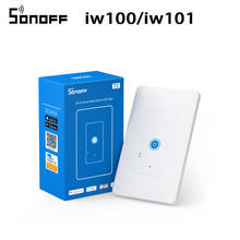 Sonoff-enchufe inteligente TX para pared, enchufe de 15A con Wifi, funciona a través de EWeLink, compatible con Alexa, Google Home, IFTTT, EE. UU., IW100/IW101 2024 - compra barato