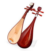 Китайский lute Pipa Xinghai 8912-2 профессиональный палисандр Pi pa Национальный музыкальный струнный инструмент pipa с полными аксессуарами 2024 - купить недорого