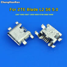 ChengHaoRan-Conector Micro USB Mini, puerto de carga para ZTE Blade L2 S6 5,0 U807 N983 U956 N909 N798 N980, 10 Uds. 2024 - compra barato