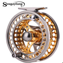 Sougayilang 5/6 Fishing Reel Cut Fishing Reel Large Arbor Left/Right Coil Die Casting Aluminium Reel Wheel Fishing Tackle 2024 - buy cheap