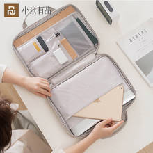 Portátil notebook saco 13 polegada grande capacidade bolsa à prova dwaterproof água para macbook ipad computador bolsa de viagem de xiaomi youpin 2024 - compre barato