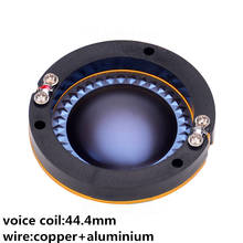 2PC Speaker Tweeter Voice Coil Repair Kit 44.4mm Blue Diaphragm For Compression Speaker 2427H 2425 2426 2024 - buy cheap