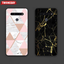 For LG K41S K51S K61 K51 K50 Q60 K50S K40S K40 K30 K20 K12 Plus Prime X4 X2 Aristo 4 Plus 2019 Marble check Soft Phone Cases 2024 - buy cheap