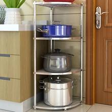 304 Stainless Steel Kitchen Triangle Shelf, Floor Multi-layer Pan Shelf, Multifunctional Household Corner Storage Rack 2024 - buy cheap