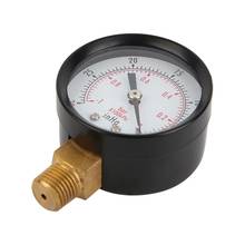 ANENG Pressure Gauges 0-30inHg 0--1bar Mini Portable Oil Water Pressure Gauge Double Scale Air Compressor Hydraulic Vacuum Gauge 2024 - buy cheap